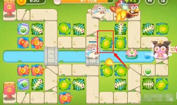 保卫萝卜4白萝卜传奇第38关攻略