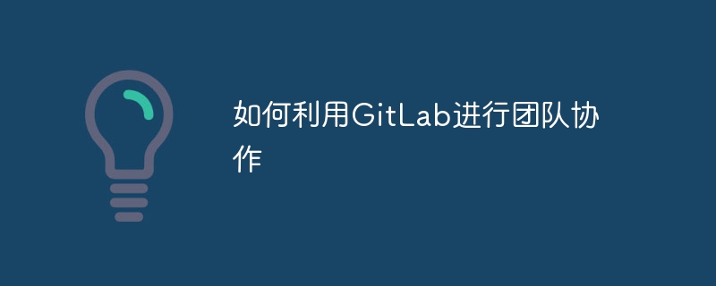 如何利用GitLab进行团队协作