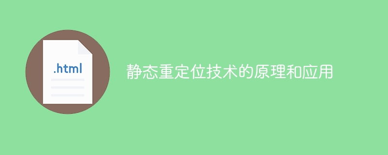 静态重定位技术的原理及其应用案例