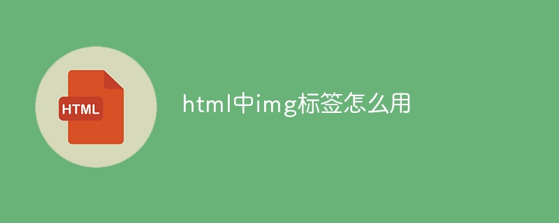 html中img标签怎么用