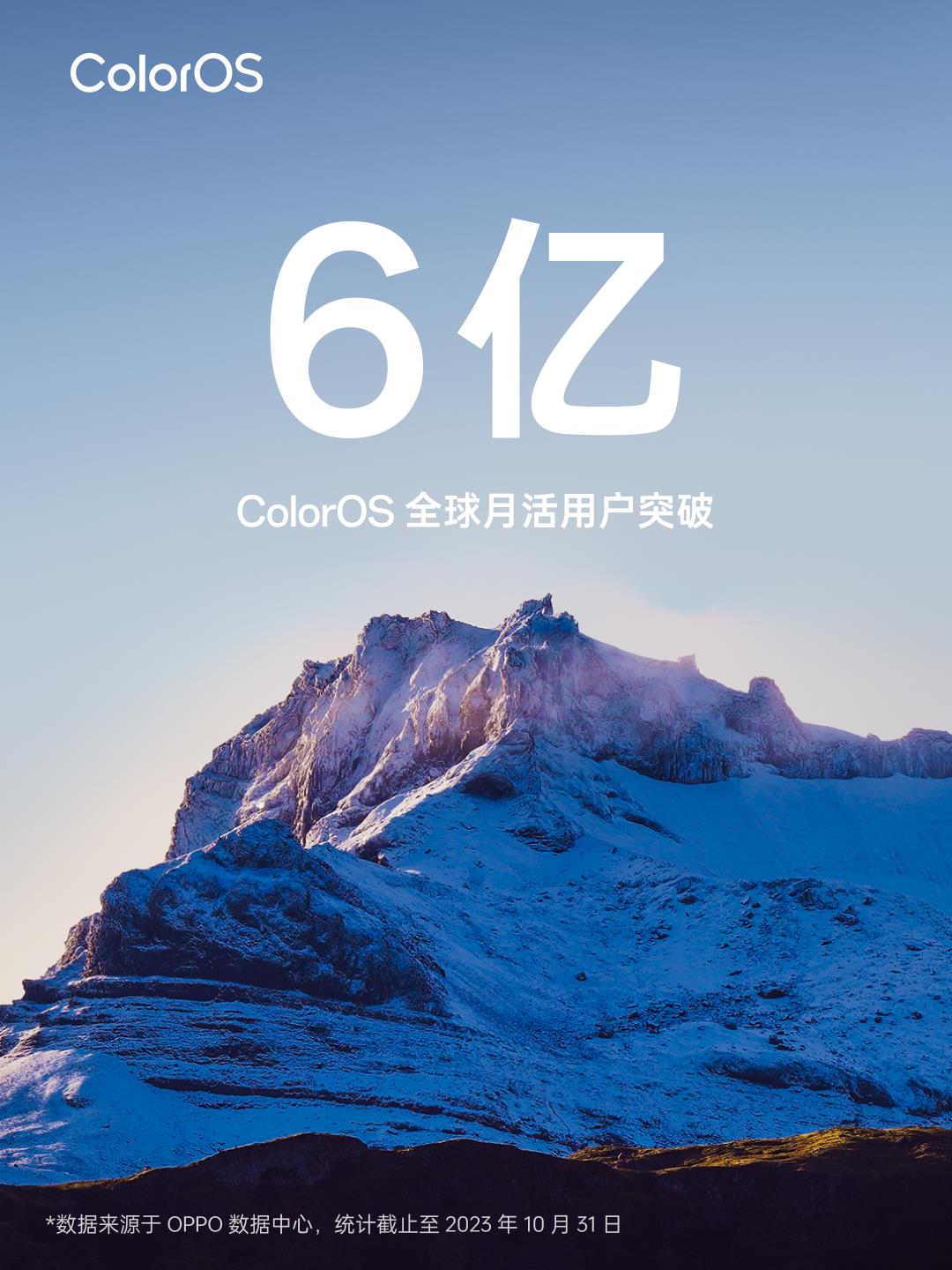 OPPO ColorOS 全球月活用户突破 6 亿，“三大技术”开启十年新征程