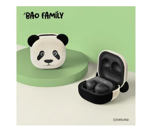 三星发布“睿宝”和“辉宝”熊猫主题Galaxy Buds 2 Pro耳机保护套，萌趣十足