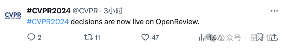 CVPR'24发榜，华人博士生连中三篇凡尔赛！官方下场发梗图玩坏网友