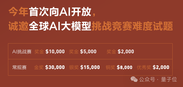 我用GPT-4参加阿里数学竞赛！官方：今年欢迎，七万奖金凭本事拿走