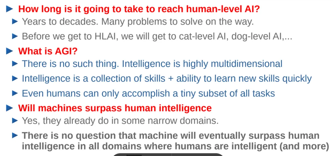 LeCun哈佛演讲PPT放出：唱衰自回归LLM，指明下一代AI方向