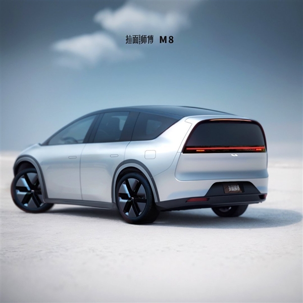 获理想造型总监盖章认证!理想纯电SUV M8效果图抢先曝光