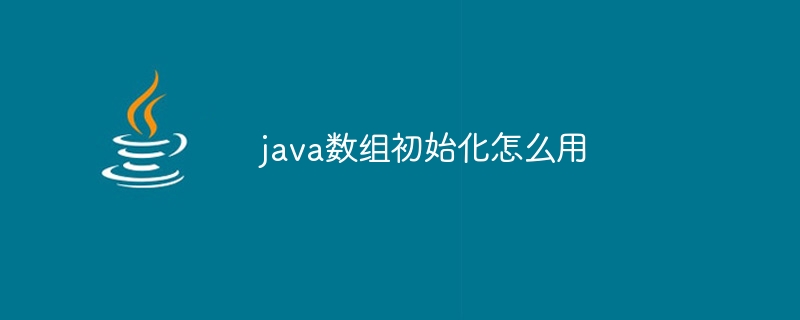 java数组初始化怎么用