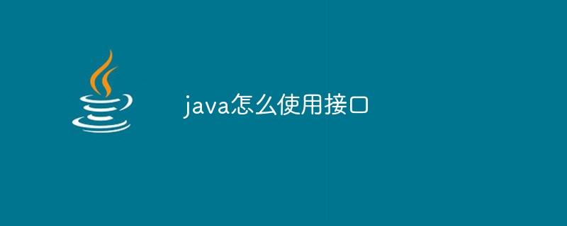 java怎么使用接口