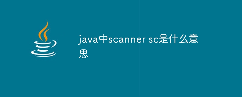 java中scanner sc是什么意思