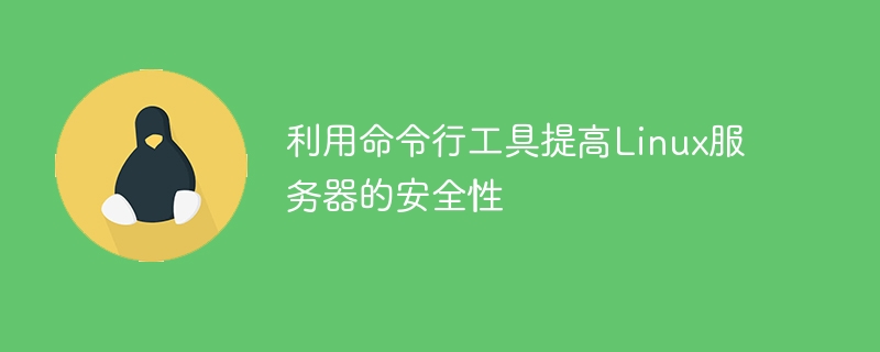 利用命令行工具提高Linux服务器的安全性