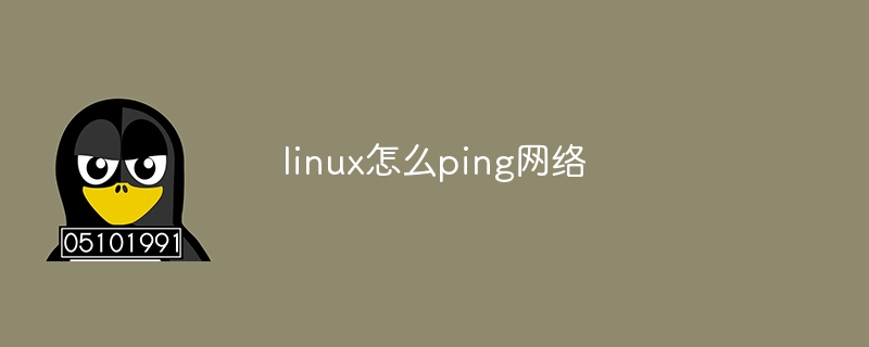 linux怎么ping网络