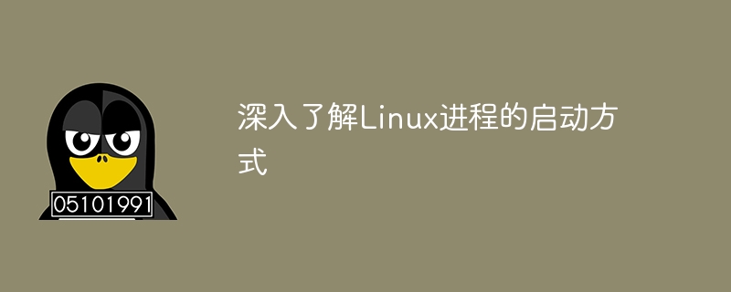 深入了解linux进程的启动方式