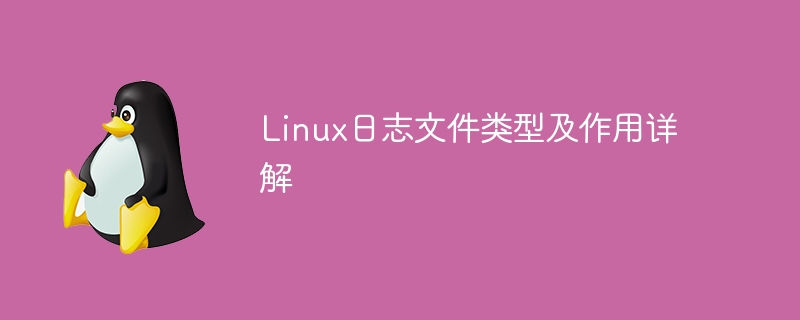 深入了解Linux日志文件的类型和功能