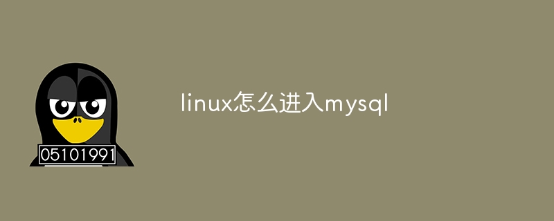 linux怎么进入mysql