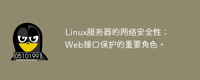 Linux服务器的网络安全性：Web接口保护的重要角色。