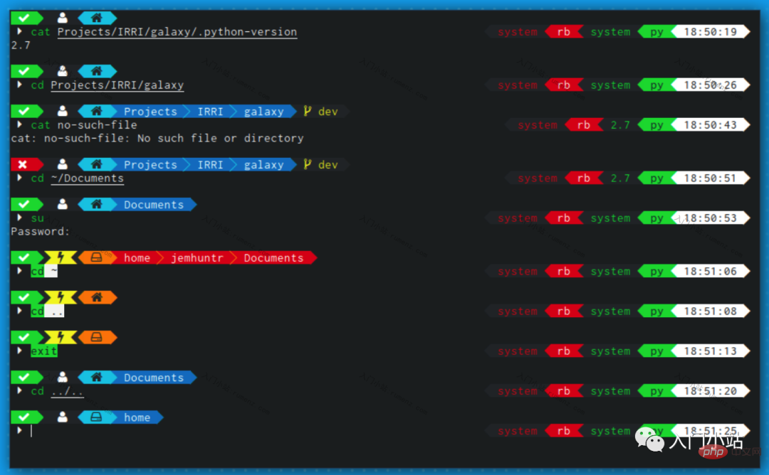 Linux 超级漂亮的 Shell