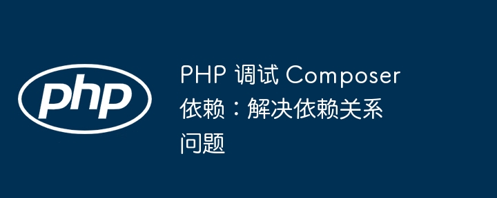 PHP 调试 Composer 依赖:解决依赖关系问题