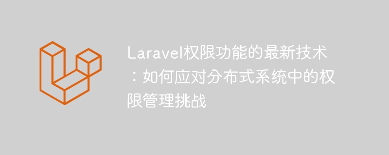 Laravel权限功能的最新技术：如何应对分布式系统中的权限管理挑战