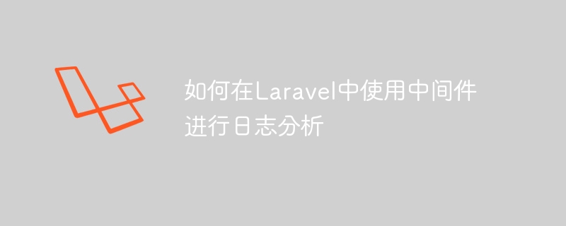 如何在laravel中使用中间件进行日志分析