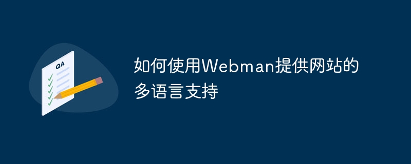 如何使用webman提供网站的多语言支持