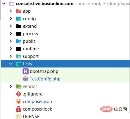 phpstrom怎么配置webman单元测试