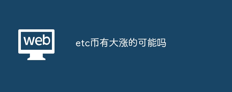 etc币有大涨的可能吗