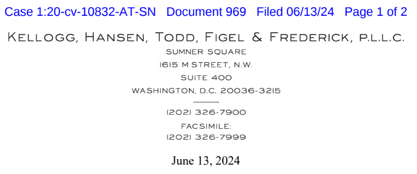 Ripple批SEC罚款20亿美元太多!引用Terraform和解案认为罚1千万刚好