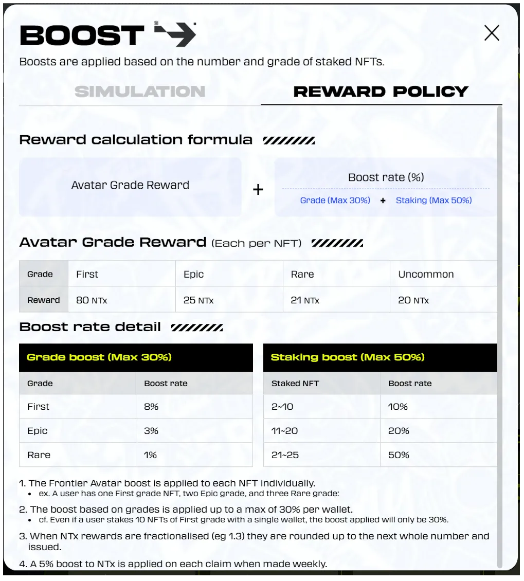 Xociety启动NFT质押系统!首两周代币NTx两倍送