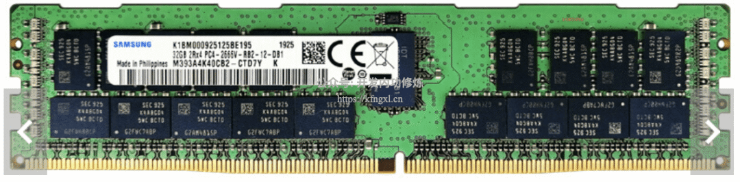 为什么服务器内存硬件上的黑色颗粒这么多？