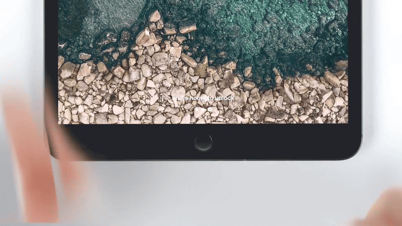 ▲首款全面屏设计的 iPad Pro