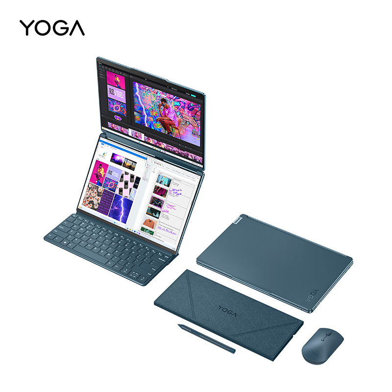 联想YOGA Book 9i AI元启 图片来源:联想官网