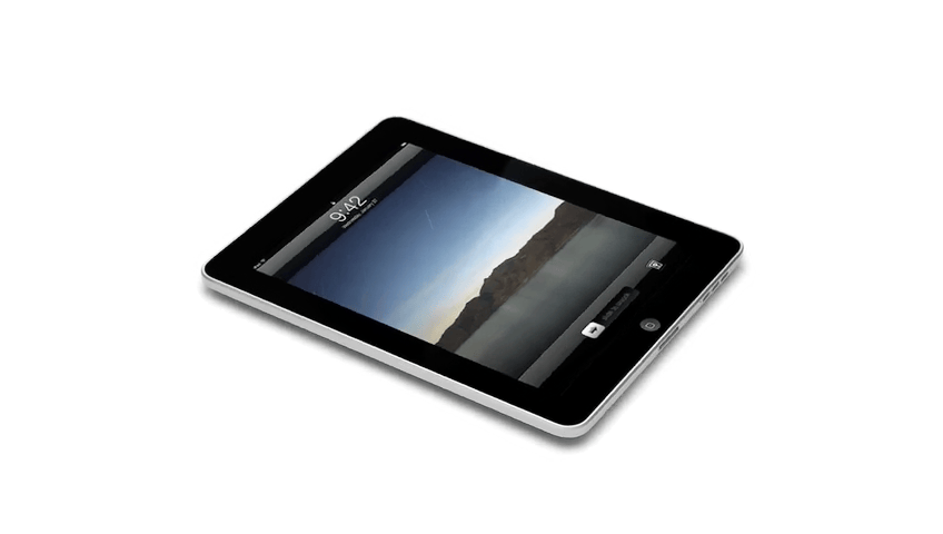 ▲2010 年发布的初代 iPad