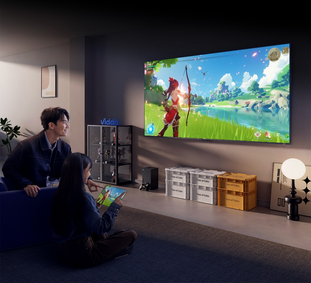 AI人工智能+三色激光技术:Vidda发布2024旗舰电视、投影新品