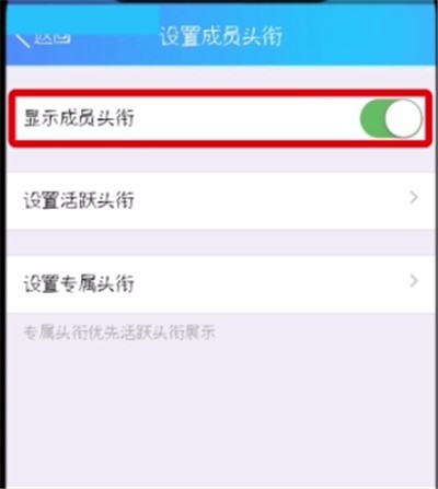 QQ群中显示头衔的操作方法