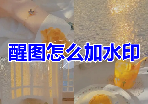 醒图怎么加水印呢?醒图添加水印教程!