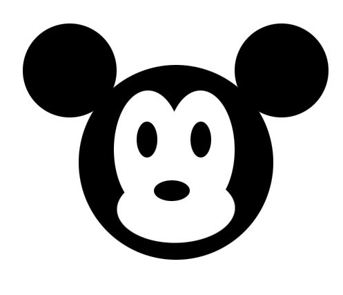 Photoshop设计米老鼠头像的操作过程