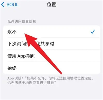 soul如何关闭显示IP地址