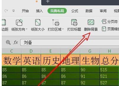 wps2019表格设置背景图片的操作教程