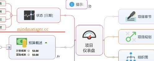 mindmanager中线条颜色的调整方法介绍