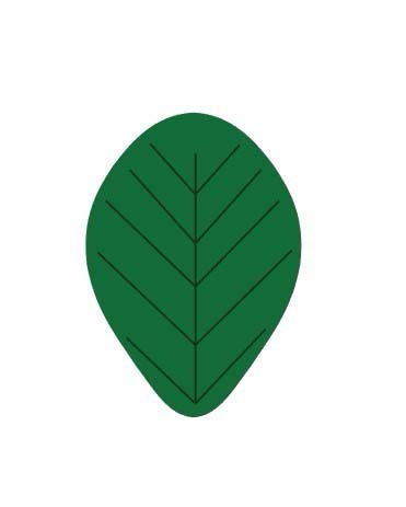 ai制作矢量小树苗插画的操作方法