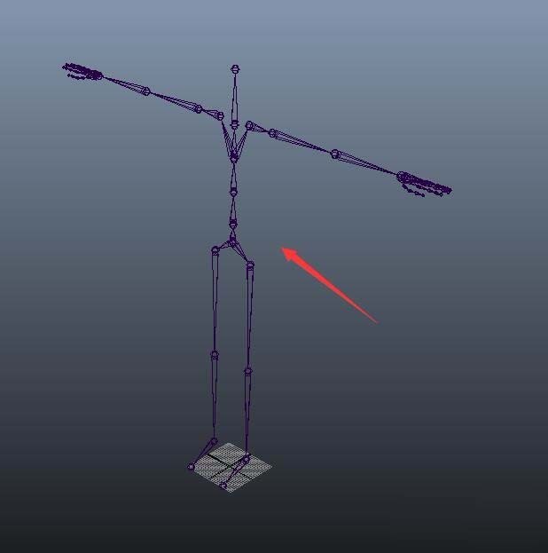 maya设置humanIK骨骼的详细过程