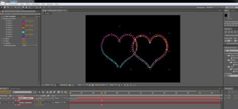 AE绘制路径文字动画的图文步骤