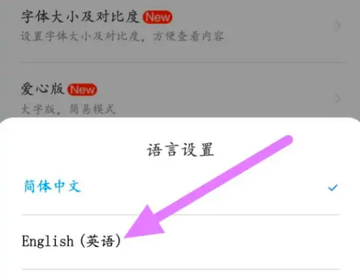 12306怎么切换语言 铁路12306设置语言步骤分享
