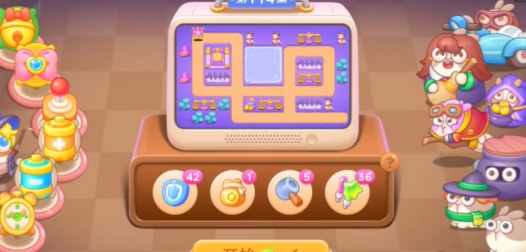 保卫萝卜4阿波与魔法宝藏114关通关方法