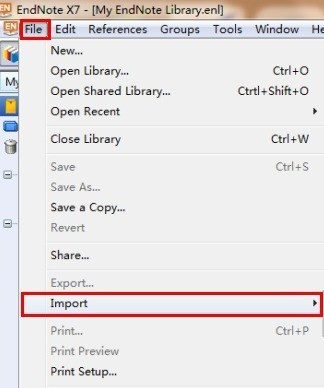 Endnote怎么导入文献 Endnote导入文献的方法