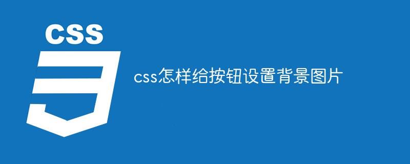 css怎样给按钮设置背景图片