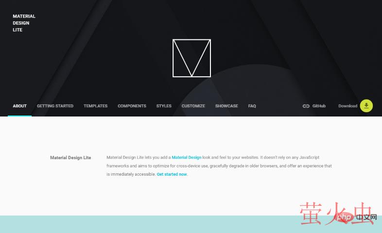 material design light framework