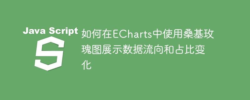 如何在ECharts中使用桑基玫瑰图展示数据流向和占比变化