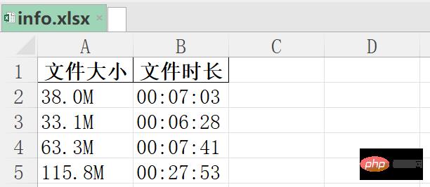 Python怎么获取视频文件的大小和时长