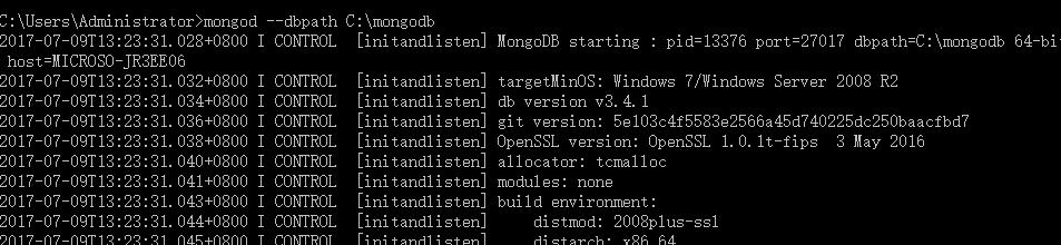 MongoDB实现创建删除数据库、创建删除表（集合&nbsp;）、数据增删改查